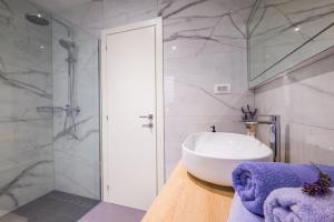 Kylpyhuone majoituspaikassa Dubrovnik airport - Moonlight rooms