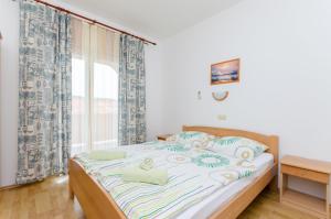 Posteľ alebo postele v izbe v ubytovaní Apartments and Room Ljubica