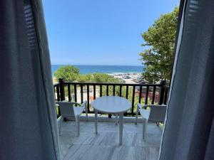 Balkon oz. terasa v nastanitvi Zefiros