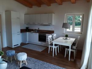 A kitchen or kitchenette at Ferienhaus Kaiserblick - FEWO2