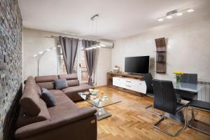 TV a/nebo společenská místnost v ubytování Luxury apartments CasaBlanca/Vivaldi