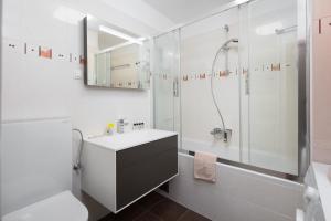 Koupelna v ubytování Luxury apartments CasaBlanca/Vivaldi
