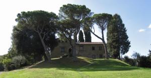 A garden outside Podere Capitignano