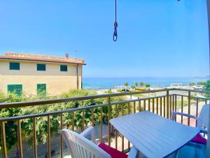 Μπαλκόνι ή βεράντα στο holidaycasa Chris - Fronte mare Vista mare