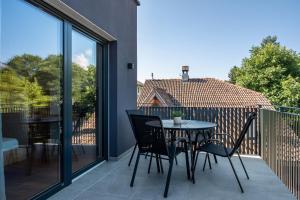 Balkón nebo terasa v ubytování Luisl Hof - Apartment Vinum + 21 fotografií