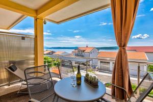 Balkón nebo terasa v ubytování Apartments Novoselic