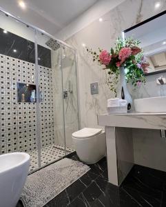 Koupelna v ubytování B&B GianLuis