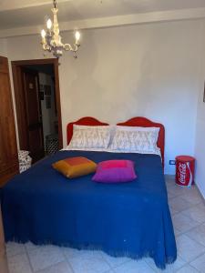 Кровать или кровати в номере La casa tra i vigneti