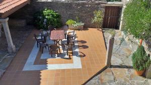 Patio lub wspólna przestrzeń na świeżym powietrzu w obiekcie Galicia