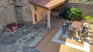 Patio lub wspólna przestrzeń na świeżym powietrzu w obiekcie Galicia