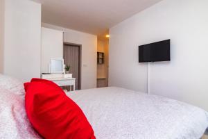 TV a/nebo společenská místnost v ubytování House Villa Ivona