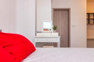 Postel nebo postele na pokoji v ubytování House Villa Ivona
