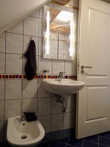 Koupelna v ubytování Ferienhaus Blommers + 15 fotografií