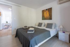 Postel nebo postele na pokoji v ubytování Apartment Vito
