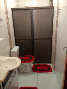 ห้องน้ำของ Casa Morumbi Foz do Iguaçu