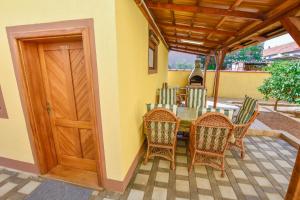 Patio nebo venkovní prostory v ubytování Apartments Kalista