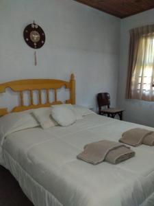 Cama o camas de una habitación en Pousada Casa D'Antonia