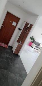 Kuchyň nebo kuchyňský kout v ubytování Deea Apartment