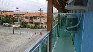 Balkón nebo terasa v ubytování Xodó do Peró Hostel