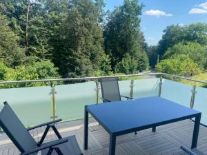 Balkón nebo terasa v ubytování Apartment Erna
