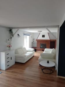 Posteľ alebo postele v izbe v ubytovaní Żurawie Wzgórze + 24 fotografií