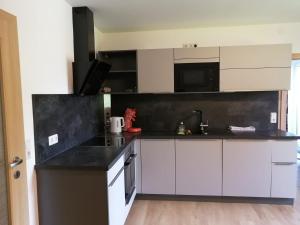 Dapur atau dapur kecil di Apartment Hörmann