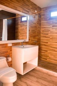 Koupelna v ubytování Galápagos Isabela Hotel Loja