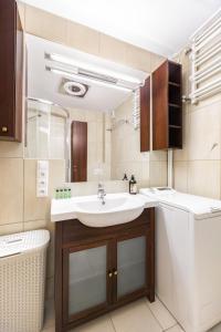 Kúpeľňa v ubytovaní Apartament z Widokiem