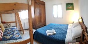 Postel nebo postele na pokoji v ubytování Chambre d'hôtes en Luberon
