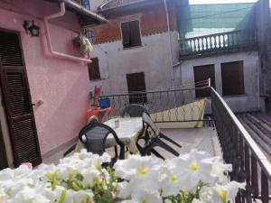 Balkón alebo terasa v ubytovaní B&B Nonna BI