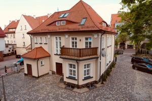 Budova, v ktorej sa apartmánový hotel nachádza