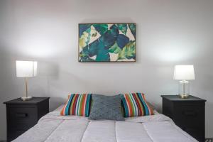 Voodi või voodid majutusasutuse Hotel Cañas toas