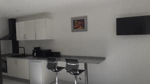 Kuchyňa alebo kuchynka v ubytovaní Appartement OH! Duc de Sully