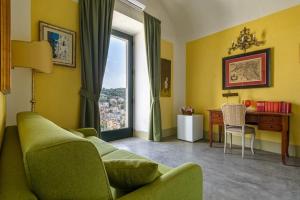 Posezení v ubytování Suites Luisa Sanfelice