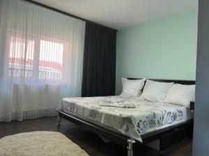 Postel nebo postele na pokoji v ubytování Casa Vio parter