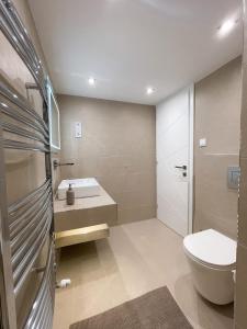 Koupelna v ubytování St Stephen Luxury Apartment