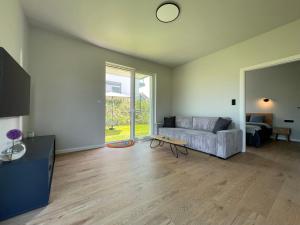 TV a/nebo společenská místnost v ubytování Apartament Luna