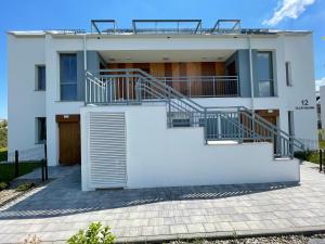 Balkón nebo terasa v ubytování Apartament Luna