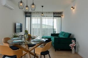 Posedenie v ubytovaní Super modern Apartment Gold, Beautiful View