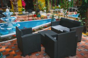 Bazén v ubytování Hotel Mali i Robit nebo v jeho okolí