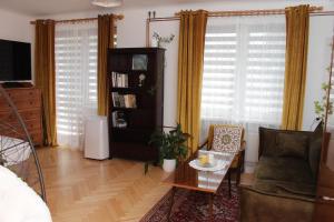 Posezení v ubytování Galicja Apartamenty