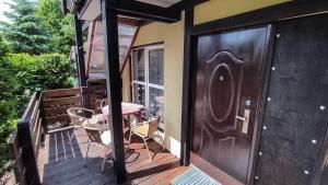 Balkon lub taras w obiekcie Pod Brzozami