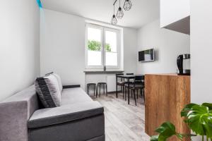 Televízia a/alebo spoločenská miestnosť v ubytovaní Apartament Nadia + 12 fotografií