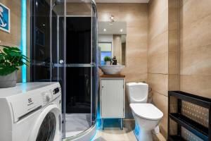 Kúpeľňa v ubytovaní Apartament Nadia