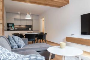 Kuchyňa alebo kuchynka v ubytovaní Wellness Apartmán Pila Kvilda