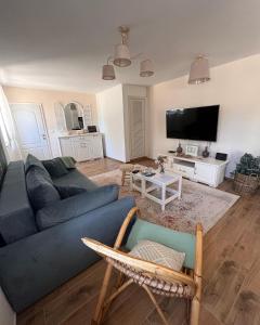 TV a/nebo společenská místnost v ubytování Holiday Home Calma
