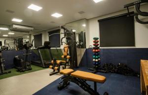 The fitness centre and/or fitness facilities at LA HOTEL VOTUPORANGA