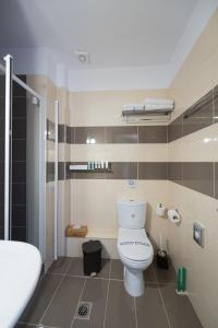 A bathroom at Ariadni -Villas- luxury houses
