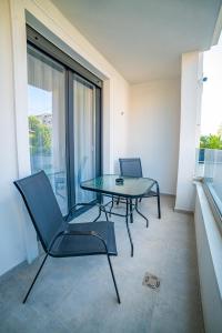 Balkón nebo terasa v ubytování Kedar apartment