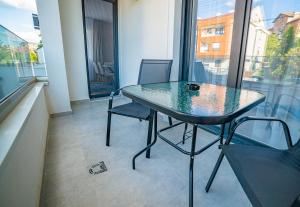 Balkón nebo terasa v ubytování Kedar apartment